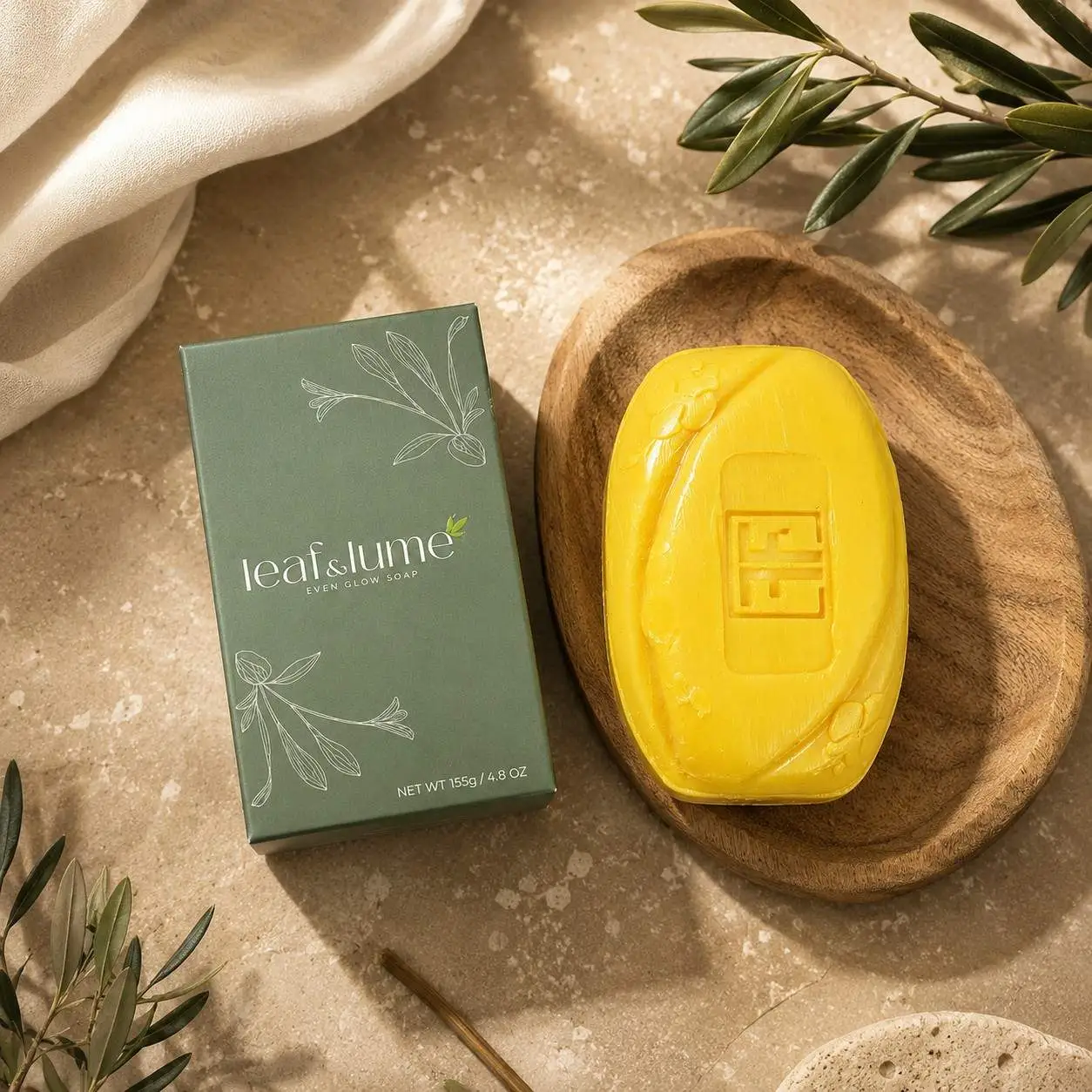 Leaf & lume Even Glow Soap